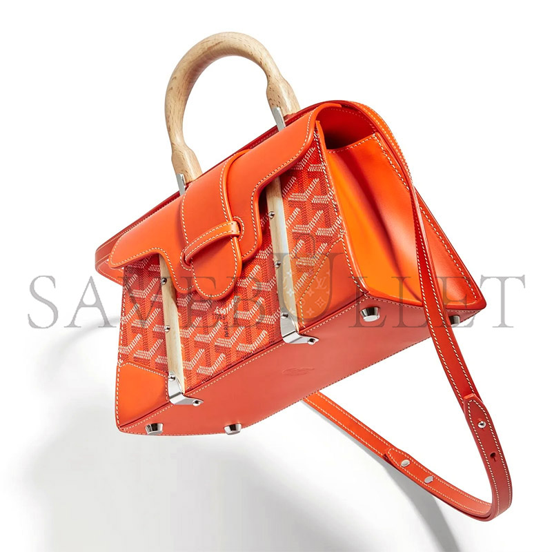 GOYARD SAÏGON STRUCTURÉ MINI BAG SAIGR2MINTY07CL07P (20*15*7.5cm)